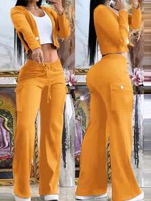 New Women's Suit - Elegant And Grand, Suitable For Dates, Daily Work, Vacations And Travels. - 黃色 - 查看 1