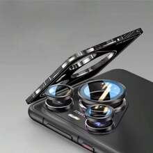 适用于华为 Pura 70/70 Pro/70 Pro+/70 Ultra/80/80 Pro/80 Pro+ 的合金相机镜头保护膜，防眩光夜视超薄鹰眼设计，易于安装，适合户外摄影，时尚相机设计，钢化玻璃保护壳，相机镜头保护套，时尚手机壳，时尚相机配件，防刮保护套，春季礼物 - 彩色 - 查看 7