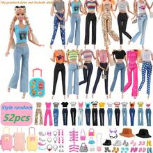 11pcs/Set, 11.5 Inch Doll Clothes & Accessories, Including 3 Random Tops, 3 Pants, 5 Accessories, Great Christmas Gift, Party Favor Pack, Children's Birthday Present, Doll Not Included - Multicolor - View 11