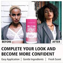 seemsure No Glue Lace Melt Spray - Quick Drying, Strong Hold, No Residue, Suitable For Daily Wig Use (2.029 Fl Oz/60 Ml) - 60ml - View 8