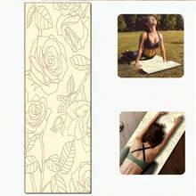 1 pieza Esterilla antideslizante y duradera para sentadillas/yoga, apta para el hogar y el gimnasio - Multicolor - Ver 14