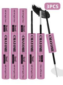 [Độ bền cực cao 72 giờ] Bộ 1/2/3 chai keo dán mi và dung dịch định hình mi 2 trong 1 không gây dị ứng | Độ bền cực cao 72 giờ, không chứa latex, chống thấm nước | Dùng cho mi giả tự làm, dụng cụ trang điểm mi giả | Keo dán mi giả màu đen pha trộn - Màu tím - Xem 14