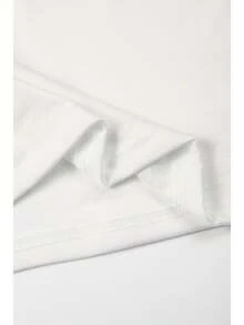 PRIVATHINKER Men'S Oversized T-Shirt - Japanese Mountain & Cherry Blossom Print, Y2K Streetwear Style, Breathable Cotton-Spandex Blend, Loose Fit Short Sleeve Round Neck Summer Casual Tee, Breathable Top| Graphic Tshirt| Mount  Apparel - 白色 - 查看 3