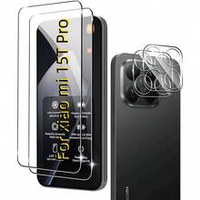 4pcs Screen Protector Film For Xiaomi 15/15T/15T Pro/14/14T/14T Pro/13/13T/13T Pro Smartphones Screen Protection Essentials, Applicable To Daily Shield, Office, Home Daily Shield Office Home Phone Screen Protector Phone Accessories Waterproof Shockproof Anti-Fall Scratch Resistant - Clear - View 14