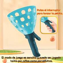 Juego de pelota Pop-Pass-Catch, Juego de pelota de captura pop con 4 cestas de lanzador de Captura y 20 bolas, Actividades de Juegos Interiores al Aire última Intervensión para Adultos y en Familia,38260656 - Multicolor - Ver 5