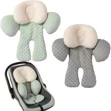 Multifunctional Baby Stroller Positioning Pillow Protective Pad Handbag Seat Cushion Plush Detachable Korean Ins Style - Multicolor - View 6