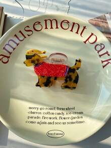 1pc New Cute Dog Acetate Hair Claw Clip, French Animal Hair Clip, Cartoon Adorable Hair Claw Clip For Ponytail, Hair Claw, Kawaii Cat Acetate Hair Clip, Personalized Cute Dog Acetate Hair Claw Clip, New Cute Border Collie Hair Claw, Cartoon Animal Hair Clip, Acetate Dog Hair Claw Clip, Bow Smile Happy Dog Hair Claw Clip, Animal Hair Accessories, Dopamine Delicate Hair Claw Clip, Acetate - Multicolor - View 14