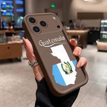 Guatemala phone case suitable for  17 16 16E 15 14 13 12 11 Pro Max 17 Air 16 Plu silicone all inclusive protection anti slip and anti fall soft case - SKU3-Guatemala - Ver 9