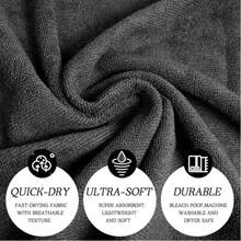 11 Pack Makeup Remover Cloths, 12 X 12 Inch Makeup Towels Soft Microfiber Face Towels, Reusable Makeup Remover Cloths For All Skin Types, Gentle And Effective Facial Washing Experience,Spa, Facial, Wedding, Holiday, Bulk Gift - Multicolor - View 4