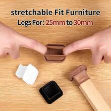 Table & Chair Protective Pad - NegroCuadradoMediumF - View 2