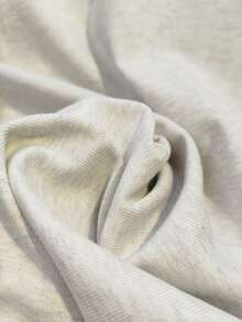 1pc Women's Casual Loose Fit Anime Print Cute Graphic T-Shirt, Versatile Round Neck Top, Spring/Summer 2026 - Light Gray - View 7