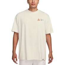Nike ACG DRI-FIT SS25 时尚百搭运动休闲短袖T恤，男款，米色 - 白色 - 查看 3