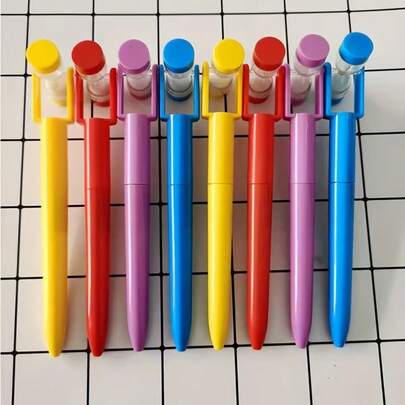 3pcs Creative Shaped Ballpoint Pens, Suitable For Daily Writing, Signing, Perfect Learning Gift, Office Supplies, School Stationery. Unique Rolling Ball Mechanism, Plastic Pen Body, Smooth Writing, Fun Stationery, Ideal For Students And Gifts
