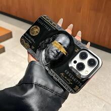 1pc Black Money Print Protective TPU Phone Case, Compatible With IPhone 16, 15, 14, 13, 12, 11 Pro Max And Series - Multicolor - View 5