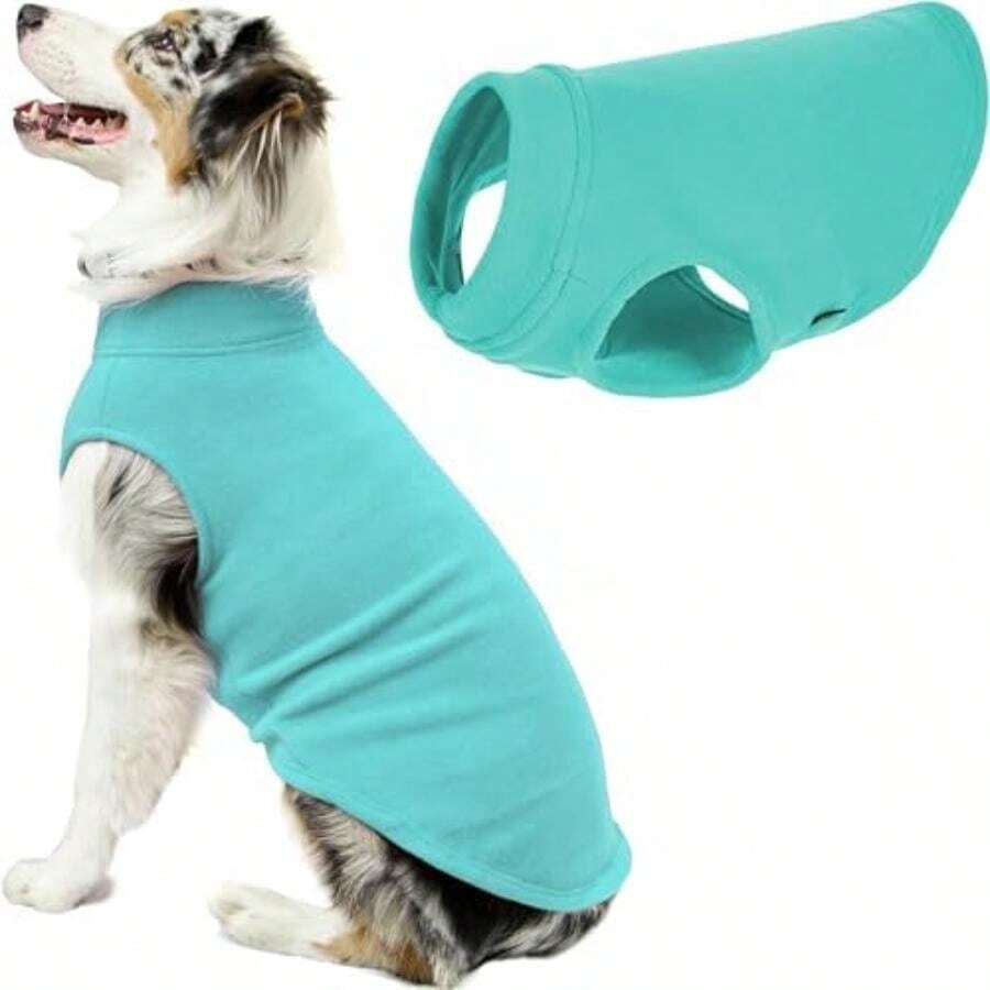 Gooby - Stretch Fleece Vest, Pullover Fleece Vest Jacket Sweater for Dogs, Forest Green, X-Large(menta 6X-Large Longitud: (27")) - Multicolor - Ver 1