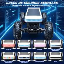 Camiones de Juguete para niños con RV, Motocicleta, 1/32 Camiones de Juguete de Metal Fundido a Troquel con Luces y Sonidos, Regalo Ideal (A) - B - Ver 3