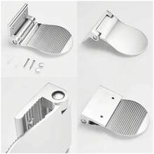 Ellen Shower Foot Rest Bathroom Pedals Non-Slip Shower Footstool Pedestal Pedals Elderly Pregnant Bath Stool Black EL802 - 黑色 - 查看 8
