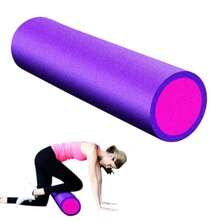 CYPNRodillo de Espuma Redondo de Alta Densidad 45cm Masajeador de Rodillo EVA Relajación Muscular Columna de Yoga para Cuello Espalda Relajación de Piernas Estiramiento Terapia de rehabilitaciónFashion - 221180300 - Ver 2