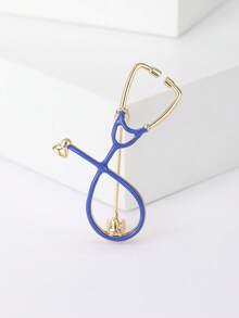 Luxuriöse emaillierte Stethoskop Broschen - Medizinische Werkzeug Pins als Schmuckzubehör für Frauen für Lässig Partys / Freundschaftsgeschenke Abzeichen Dekoration - Stethoskop - Übersicht 19