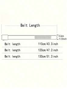 Men's Leather Belt Automatic Buckle, Business Casual Durable Waistband, Fashionable New Design, All Seasons Wear - Black - View 2