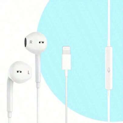 Wired Earphones For Iphone With Built-In Mic&Volume Control Noise Cancelling Headphones Compatible For Iphone 14/13/12/11 Pro Max/Xs/Xr/X/7/8Plus