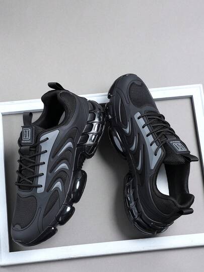 Fashion Casual Men's Shoes,Classic Stylish Men Sports Shoes Lace-Up Running Shoes,Personalized Men Sneakers Street Casual Shoe