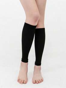 1 Pair Unisex Calf Varicose Vein Compression Stockings, Leg Sleeves Snug Fit, Elastic, Breathable, Moisture-Wicking, Suitable For Outdoor Activities, Gym, Running, Hiking, Cycling, All Seasons Christmas Gift