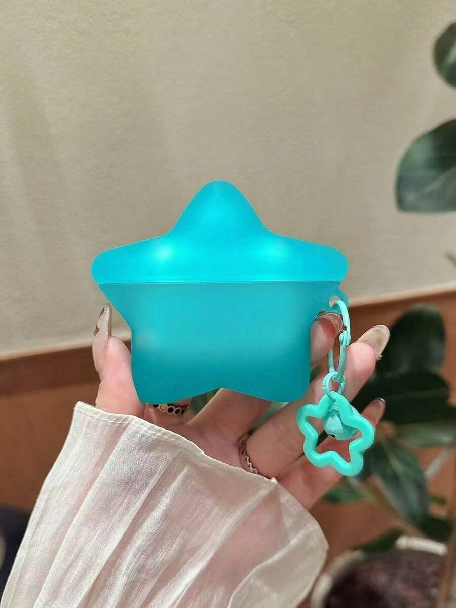 1 mặt dây chuyền hình ngôi sao năm cánh 3D phát sáng trong bóng tối, thích hợp cho hộp đựng tai nghe thế hệ thứ 4, hộp bảo vệ tai nghe Pro thế hệ thứ 3, tai nghe Bluetooth không dây Apple thế hệ 1/2, hộp đựng tai nghe silicon chống rơi tối giản Pro thế hệ thứ 2, hộp đựng tai nghe dễ thương thế hệ thứ 3 (Không bao gồm tai nghe) - Màu xanh lam - Xem 1