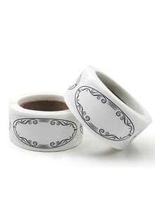 可移除标签贴纸 - 易于撕除，不留残胶，装饰性标签，适用于家居整理、情人节、感恩节、婚礼派对、生日、冬季派对、新年装饰等场合。