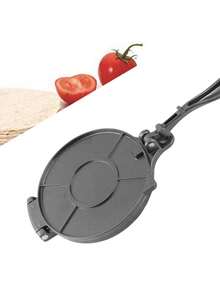 Prensa de Tortillas, Herramienta Manual de Prensa de Masa para Hacer Tortillas y Roti, Aleación de Aluminio, para Hacer Hamburguesas de Pastel de Pizza (16cm negro),38259342 - Azul Cadete - Ver 2