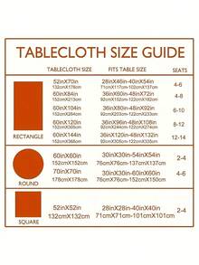 1pc Modern Minimalist Geometric Pattern Rectangular Polyester Tablecloth, Stylish And Elegant, Large Size Furniture Decoration Suitable For Spring Dining Table, Picnic, Or Holiday Gatherings, And Room Decor - Bản in 1 - Xem 7