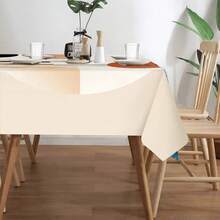 1pc Modern Minimalist Geometric Pattern Rectangular Polyester Tablecloth, Stylish And Elegant, Large Size Furniture Decoration Suitable For Spring Dining Table, Picnic, Or Holiday Gatherings, And Room Decor - Bản in 1 - Xem 6