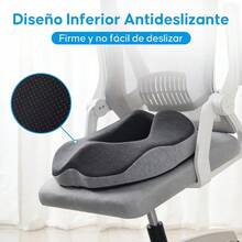 CYPNCojines para SillasCojín de Asiento de Dona Cojin para Coxis y Ciatica Lumbar Cojín de Espuma Memoria para Mejorar Postura y Reducir Dolores de Espalda Cojín para Asiento de Coche y OficinaFashion - 219619413 - Ver 5