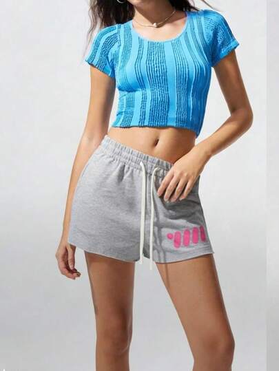 Women's Outdoor Sports Casual Shorts, Fashionable Bermuda Shorts For Summer