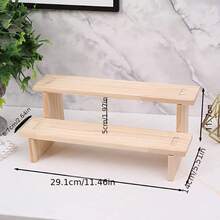 珠宝梯形架，项链手链展示架 - 节省空间的现代设计，适用于家庭、沙龙、精品店 - 珠宝收纳盒 - 黃色 - 查看 11