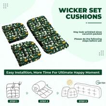 Patio Loveseats - VerdeFloralWickerCha - View 6