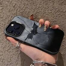 1 pieza Funda protectora de teléfono con marco grande con diseño de murciélago compatible con iPhone 7 8 7Plus 8Plus X XS XR XSMAX 11 11PRO 11PROMAX 12 12PRO 12PROMAX 13 13PRO 13PROMAX 14 14PRO 14PROMAX 15 15PRO 15PLUS 15PROMAX 16 16Pro 16Plus 16Promax IPhone17 IPhone17Air IPhone17PRO IPhone17PROmax y series - Multicolor - Ver 5