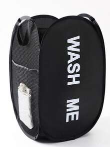 Large Capacity Mesh Laundry Hamper, Pop-Up Laundry Hamper, Collapsible Laundry Hamper With Handles And Large Side Pockets, Suitable For Kids' Rooms, Student Dorms, RVs, Gray, Closet Organizer, Bedroom, School Dorm Essentials, Clothes Organizer, College Storage, Storage Bags, Organizer, Storage Bins, Toiletry Bags, Laundry Bags, Washing Machine Laundry Bags, Bathroom Travel, Suitable For Dirty And Clean Clothes, Bras, Dorm Essentials, Closet Organization And Storage - 彩色 - 查看 11