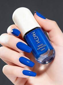 2026新款10毫升水性指甲油，快干、持久、可撕拉，适合学生使用，不含酒精。 - 藍色 - 查看 5