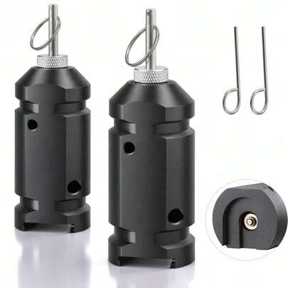 2 Pack Upgraded Perimeter Trip Alarm Trip Wire Alarm Device  Early Warning Security System For Outdoor And Property Safety