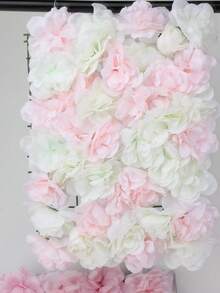 1pc Dahlia Flower Wall Panel, For Flower Wall Backdrop, Artificial Dahlia Flower Board, Artificial Floral Backdrop, Suitable For Wall Decor, Party Wedding Decor, Bridal/Baby Shower Decor, Christmas Party Decor, Thanksgiving Decor - Multicolor - View 7