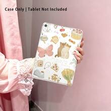 1个高透明防摔TPU平板电脑保护套，高清可爱小猫UV印刷，兼容iPad 11（2025款）、iPad Mini 6/7、iPad Air 1/2、iPad Air 4/Air 5/Air 6/Air 7、9.7英寸iPad（2019/2020/2021款）、10.2英寸iPad 10/11、iPad Air 11（2024/2025款）、iPad Pro 11（2024款）、iPad Pro 11（2018-2022款）、iPad Pro 12.9英寸/iPad Air 13。 - 彩色 - 查看 1