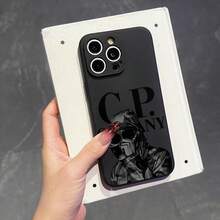 Magic Cube Pattern Phone Case For IPhone Models, Shockproof Protective Cover, Ideal Gift Choice, Fashionable Design - Black - View 3