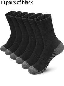 5/10/15 Double Men's Mid-Calf Socks, Women's Lightweight Socks, Men's Striped Printed Mid-Calf Socks, Casual And Comfortable Yin-Yang Pattern Socks, Suitable For Daily Wear. Simple Men's Socks, Suitable For Summer And Autumn Wear, Sports Simple Style Mid-Calf Socks