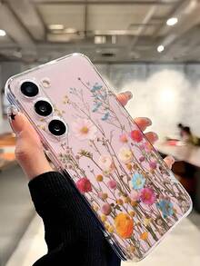 1个彩色菊花软壳手机壳，兼容华为荣耀、红米、三星Galaxy A04e/12/A13/A14/A34/A50/A52/A53/A54/S21/S22/S23/S24/S25/S25 Ultra/S25 FE/S26/S26 Plus/S26 Ultra/S26 Edge、6A/7A/8A、12T/13T/15T/15T Pro，国际版，非国内版 - 無色 - 查看 7