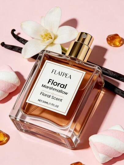 50ml/1.7fl.Oz Sweet Marshmallow Fragrance Spray - Dreamy Marshmallow & Jasmine Scent, Long-Lasting Aroma Fills Every Corner, Cute Room & Daily Use Air Freshener, Ideal Gift For Girlfriend | Halloween & Christmas