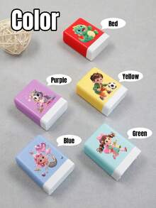 1 pieza Sello + 100 piezas Pegatinas Sello de firma personalizado, sello de nombre, sello de nombre impermeable para niños, sello personalizado, sello con diseño de dibujos animados, 3 colores de tinta, sello personalizable para niños, regalo de papelería personalizado, regalo de cumpleaños, regalo del Día del Maestro, lindo, útiles escolares, estudiantes, hombres, mujeres, niños, niñas, hijo - Estilo A - Ver 16