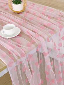 Khăn trải bàn lưới họa tiết trái tim màu đỏ và hồng, kích thước 183cm x 180cm, khăn trải bàn lưới họa tiết trái tim màu đỏ và vàng cho ngày Valentine, thích hợp trang trí tiệc Valentine, bữa tối lãng mạn dưới ánh nến, đám cưới, kỷ niệm, tiệc sinh nhật. - Nhiều màu - Xem 6