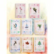 1PC Watercolor Workbooks Coloring Book Multiple Options Available Easy Nature Scenes Paint Art Crafts Beginner Friendly Painting Kit For Creative Exploration Gift For Adults Teens - Multicolor - View 1