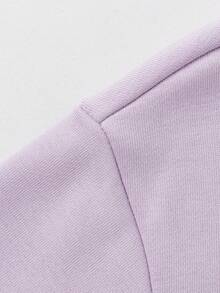Boys' Long Sleeve Sweatshirt, Versatile Spring Top 2026 - Purple - View 6